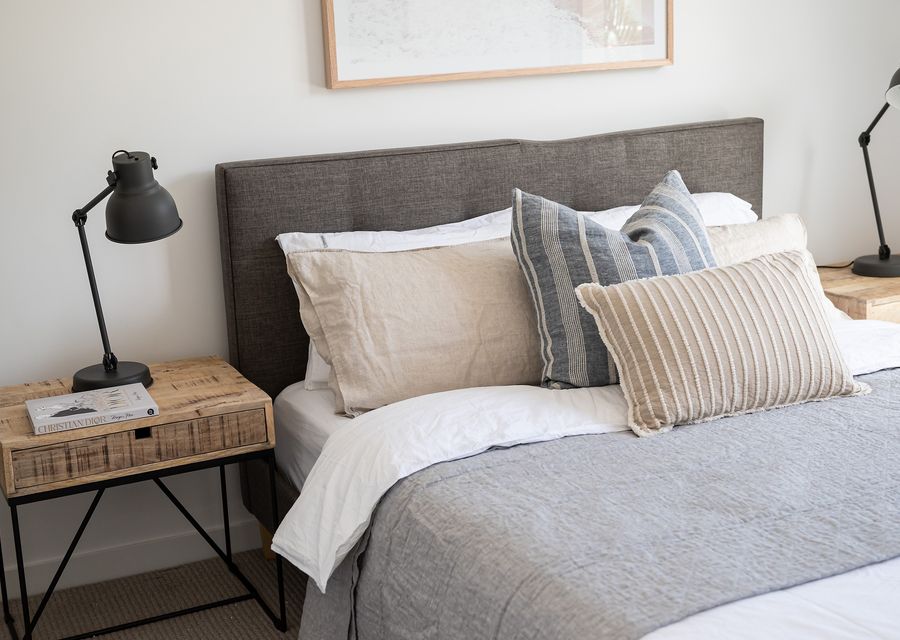 Bedroom 1: Queen bed with ensuite , TV and balcony access