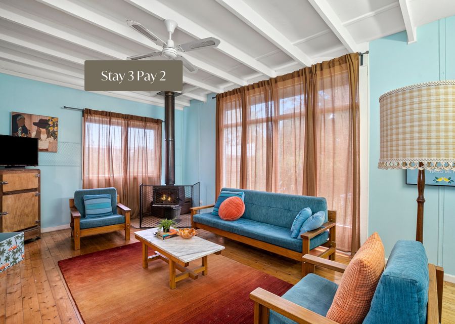 Retro Beach Babe 100 metres to the beach