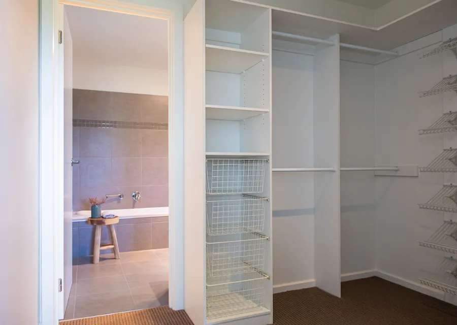 Master bedroom generous walk in robe