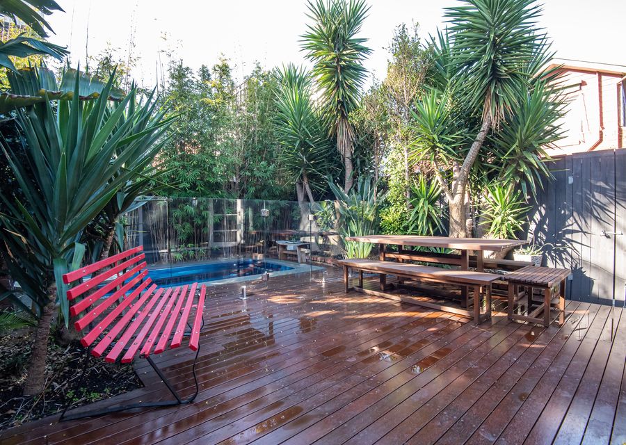 Outdoor dining, bbq.  We also have an awning that can be extended out 