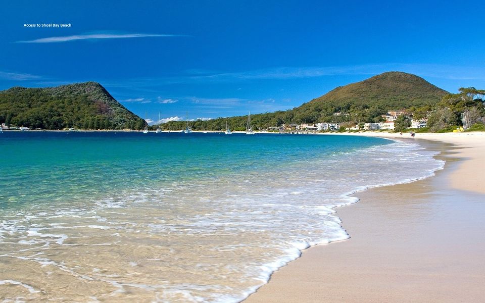 Ocean Breeze – Metres to Shoal Bay Beach