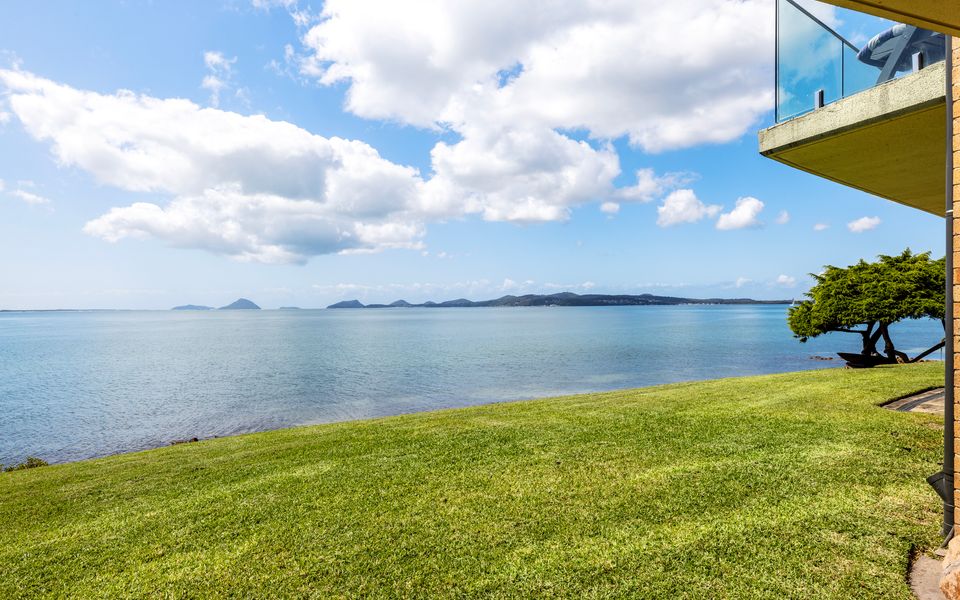 Common area grass to water