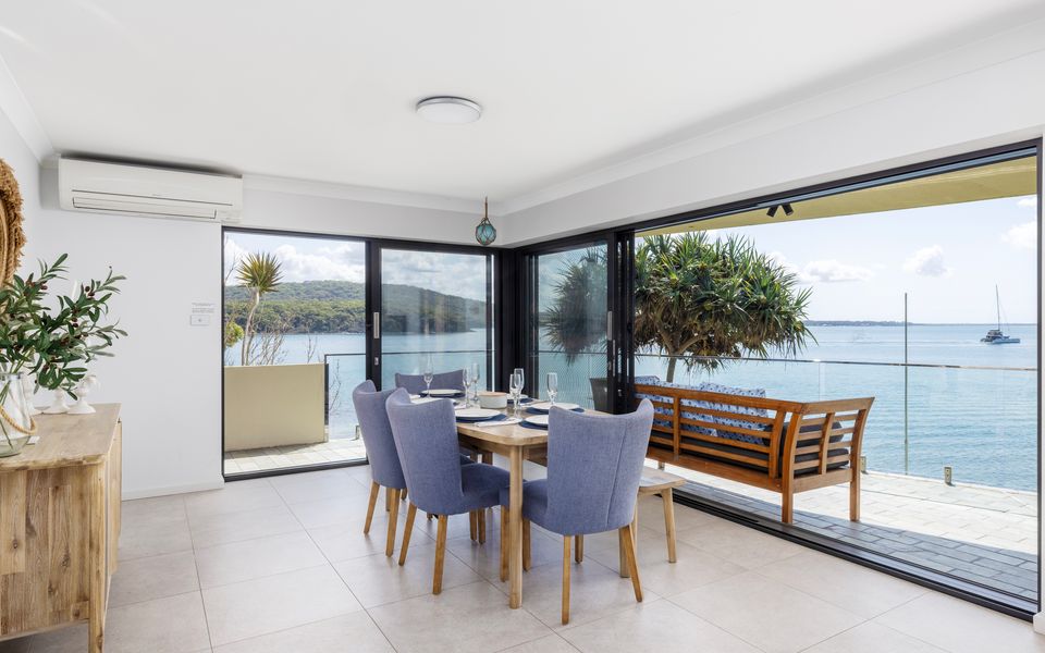 Dining area with view