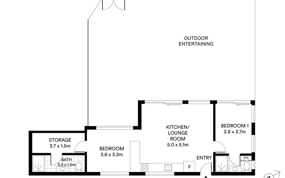 Bayview Cottage Waterfront Soldiers Point