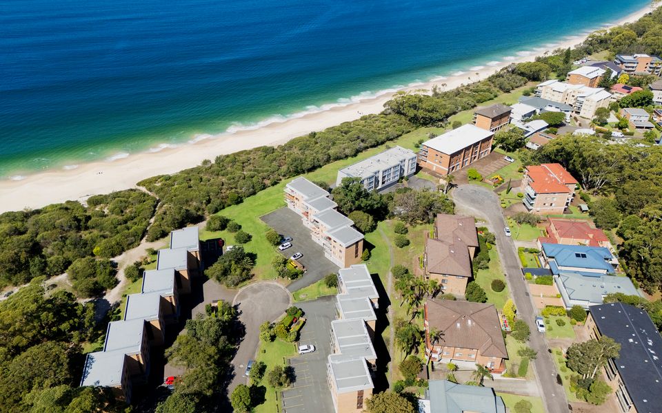 ‘Shoaley Shores on Intrepid’ Overlooking Shoal Bay Beach