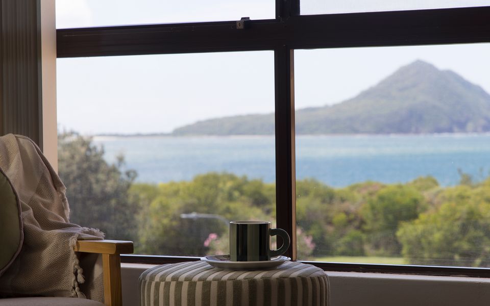 ‘Shoaley Shores on Intrepid’ Overlooking Shoal Bay Beach