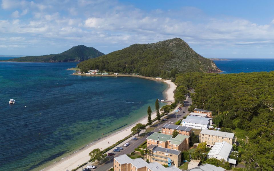 Sundeck Shoal Bay Ground floor with views and pool access