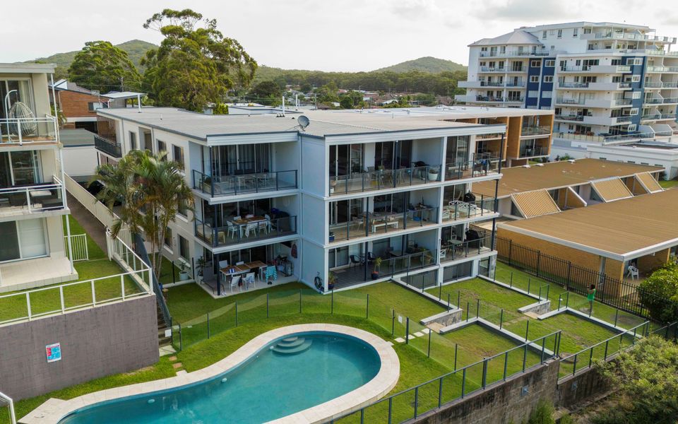 Sundeck Shoal Bay Ground floor with views and pool access