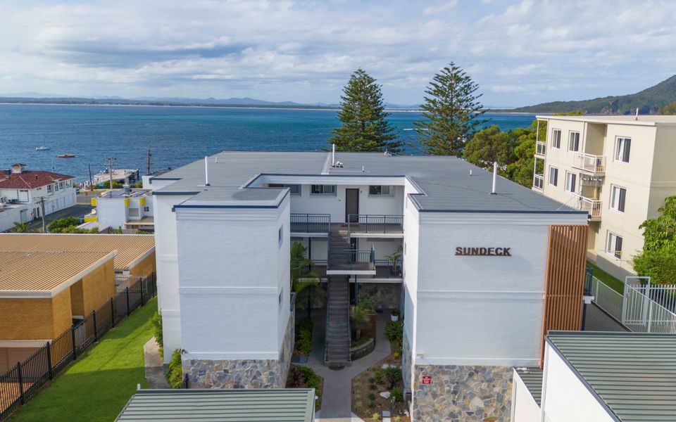 Sundeck Shoal Bay Ground floor with views and pool access