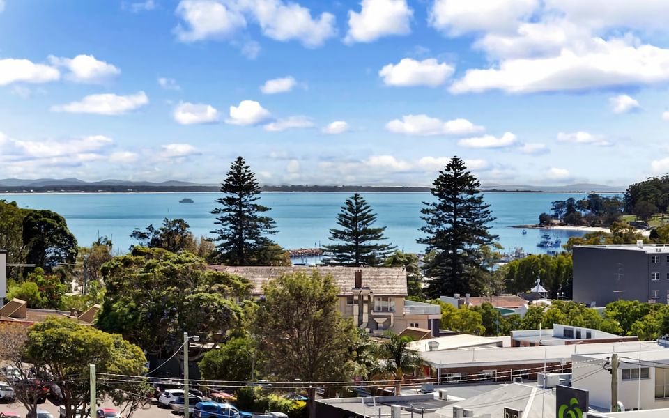Cote D Azur in the heart on Nelson Bay with a swimming pool