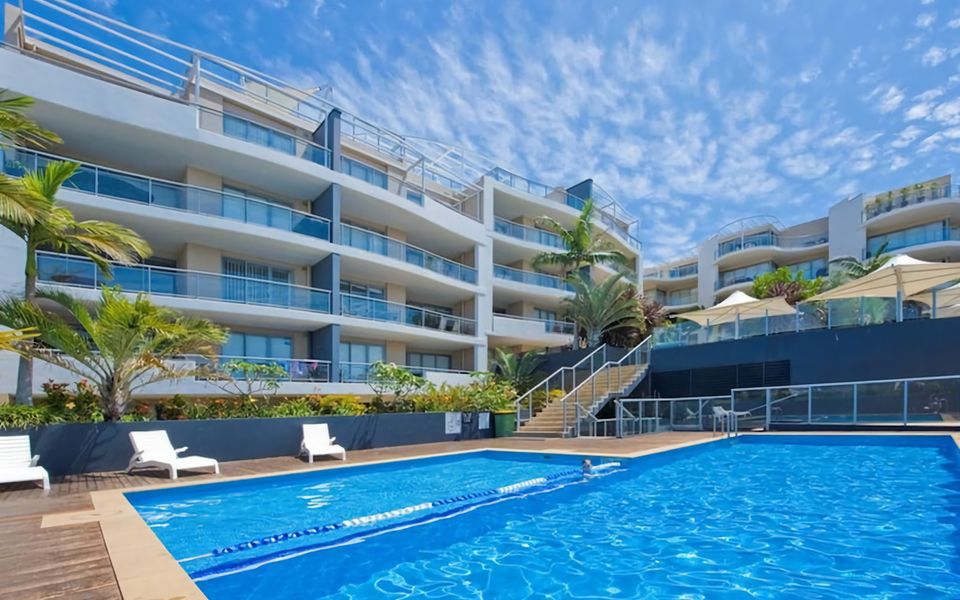 Cote D Azur in the heart on Nelson Bay with a swimming pool