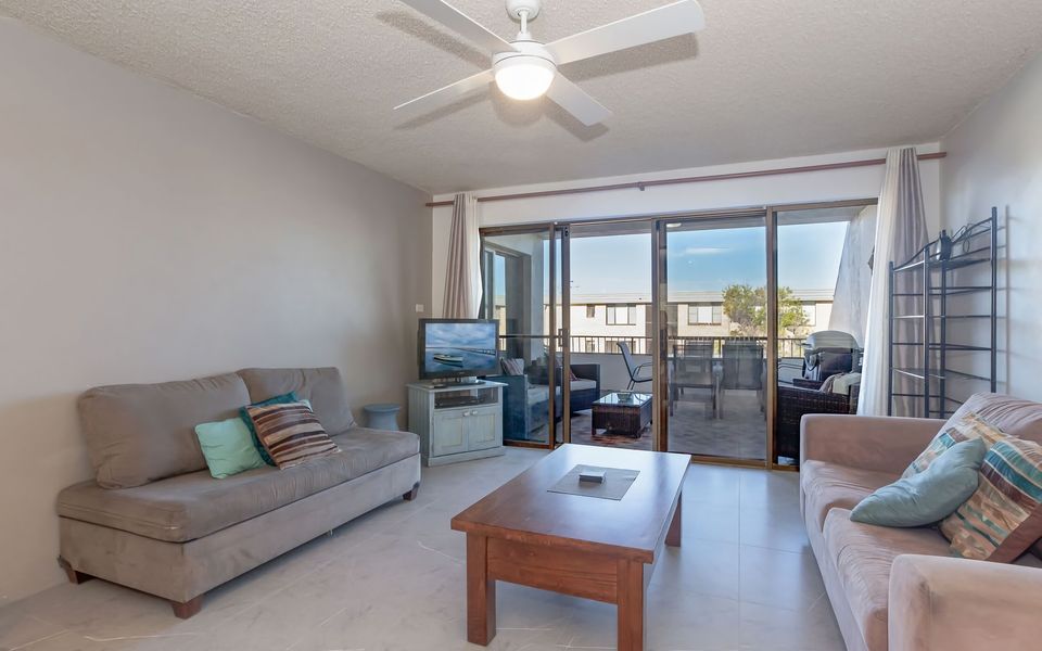 The Dunes Two bedroom apartment overlooking pool