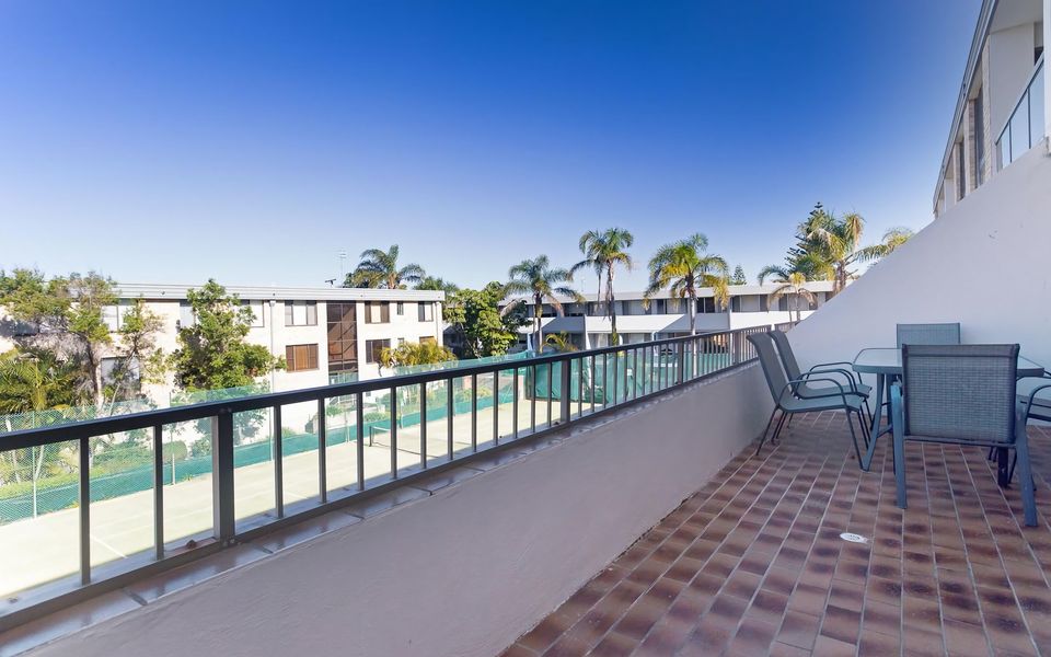 The Dunes Two bedroom apartment overlooking pool