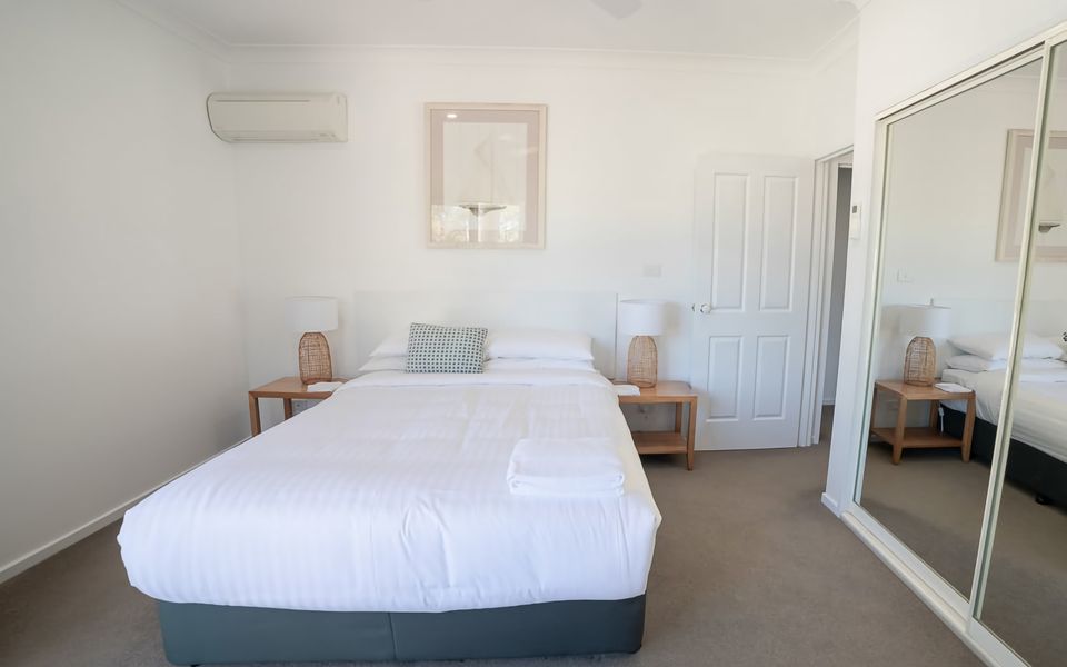 Upstairs queen bedroom