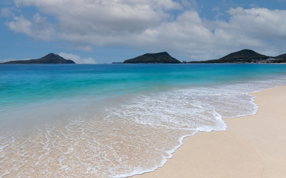 Location Shot - Shoal Bay Beach