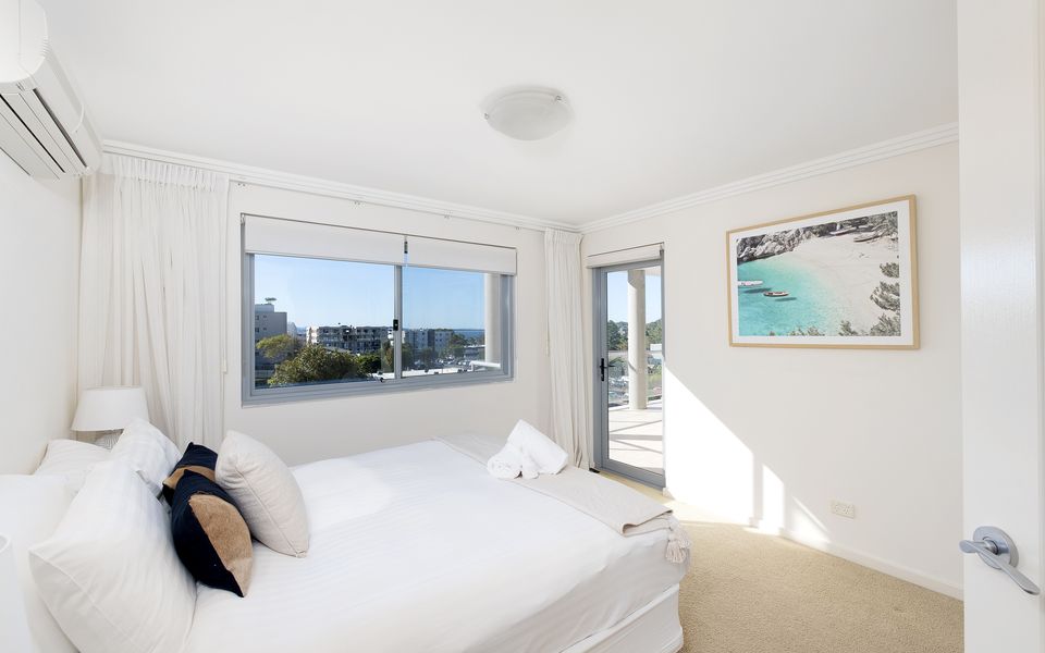 Nelson Bay Apartment with views over the Marina