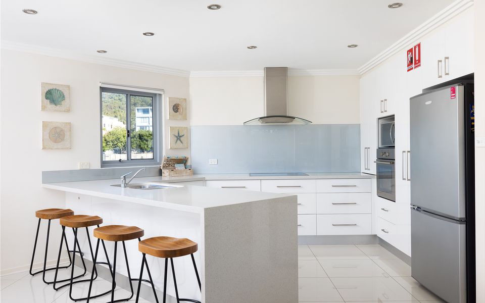 Nelson Bay Apartment with views over the Marina