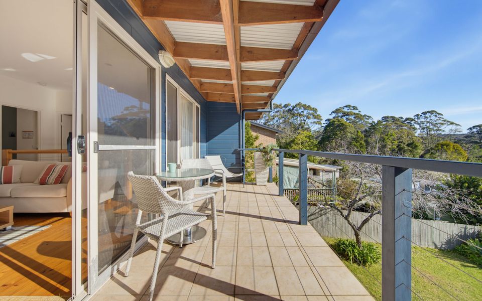 The Blue House at Durras