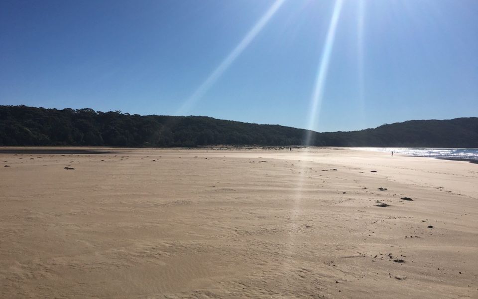 The Blue House at Durras