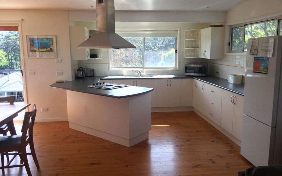 The Blue House at Durras