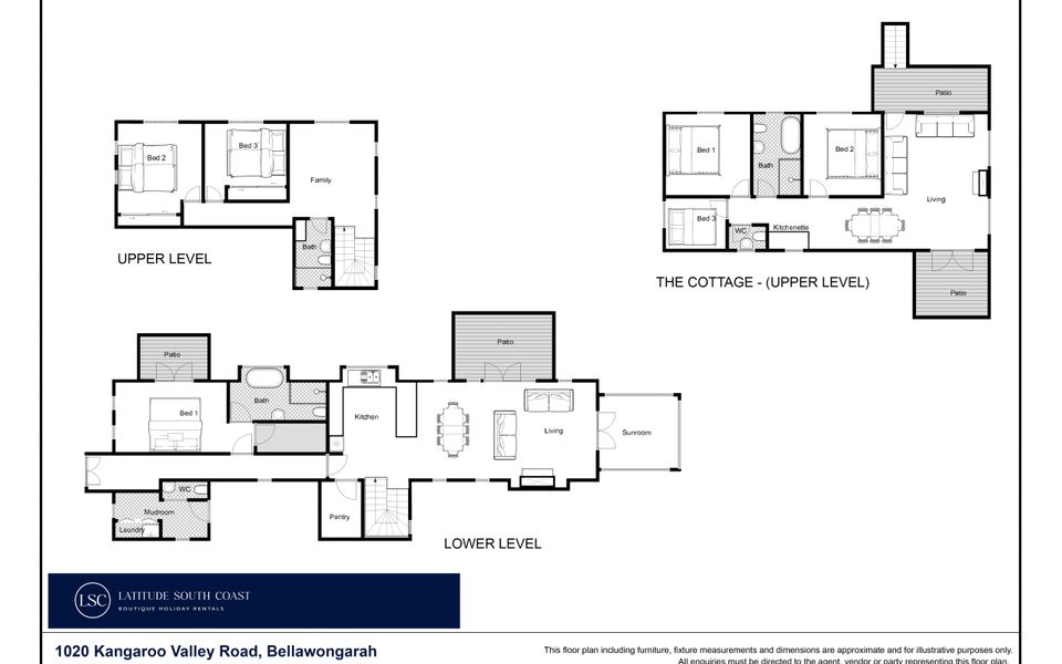 Mulgrave House and Cottage – By Latitude South Coast