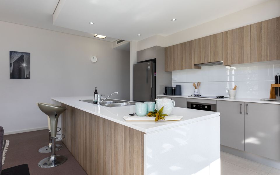 Latitude south coast - huskisson accommodation kitchen