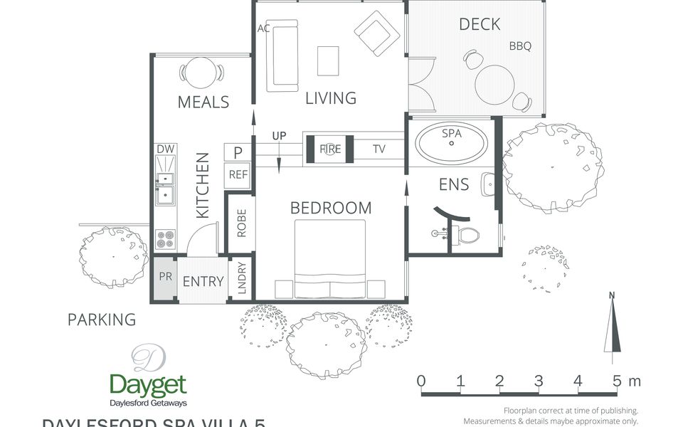 Daylesford Spa Villa 5