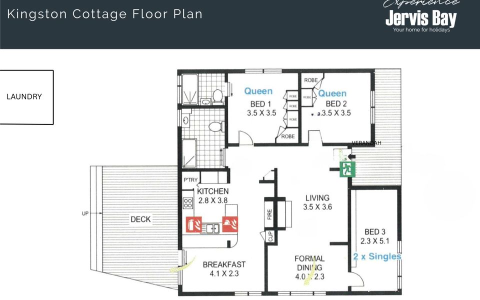 Haw43 – Kingston Cottage by Experience Jervis Bay