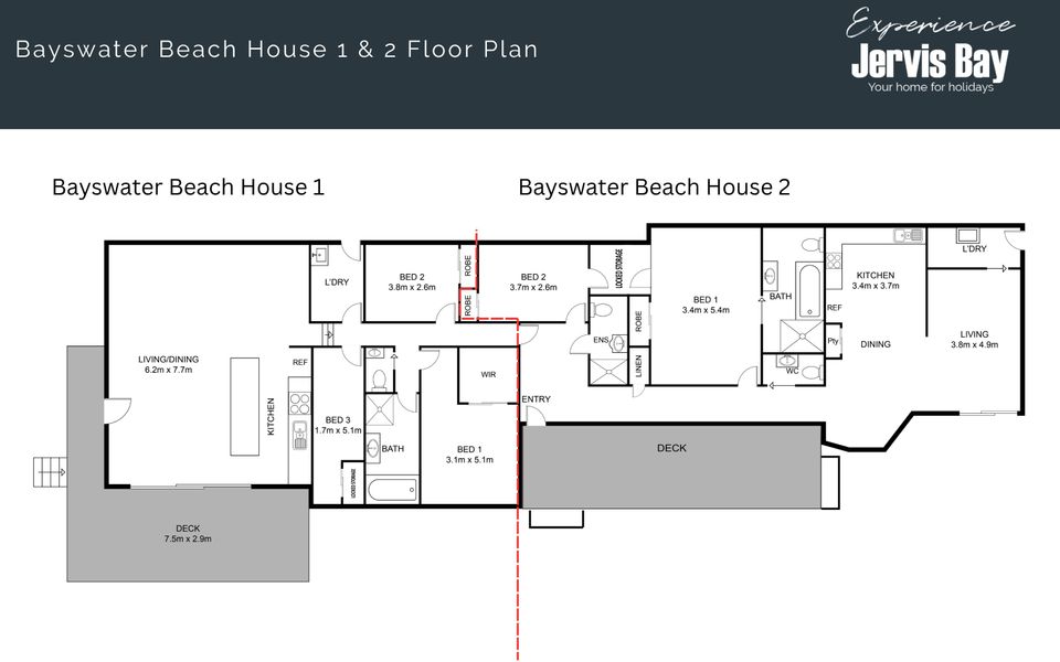 Bay1b – Bayswater Beach House 2 by Experience Jervis Bay