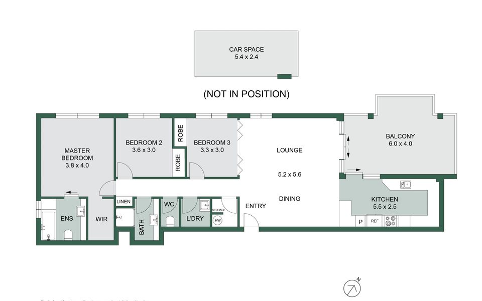 702 CBD Apartment with elevated City and Water Views