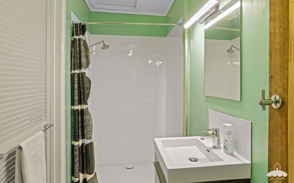 Ensuite with Shower and Toilet