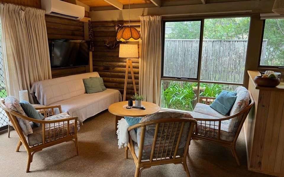 Sandy Point Log Cabin