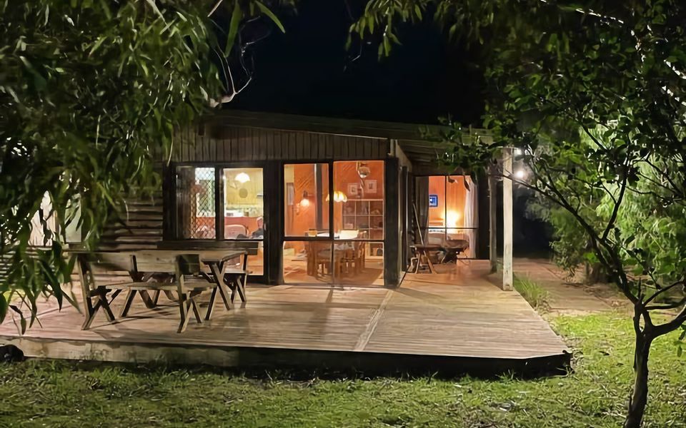 Sandy Point Log Cabin
