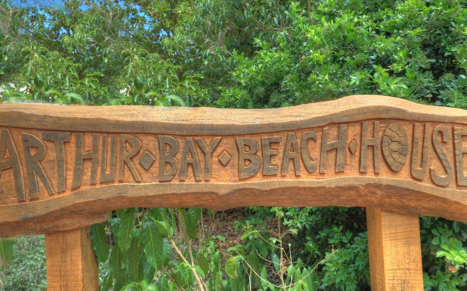 The Beach House at Arthur Bay