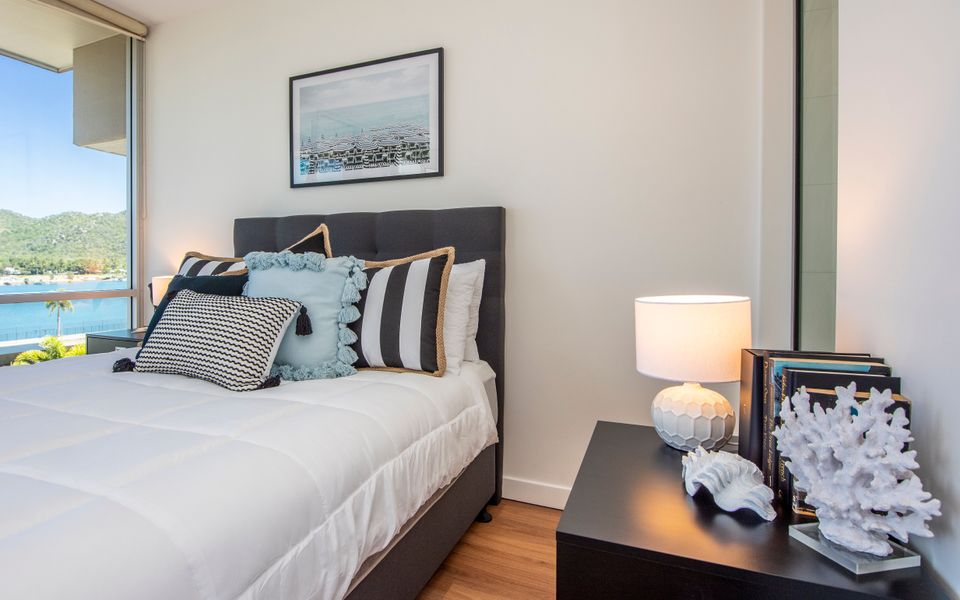 Bedroom with a view ocean