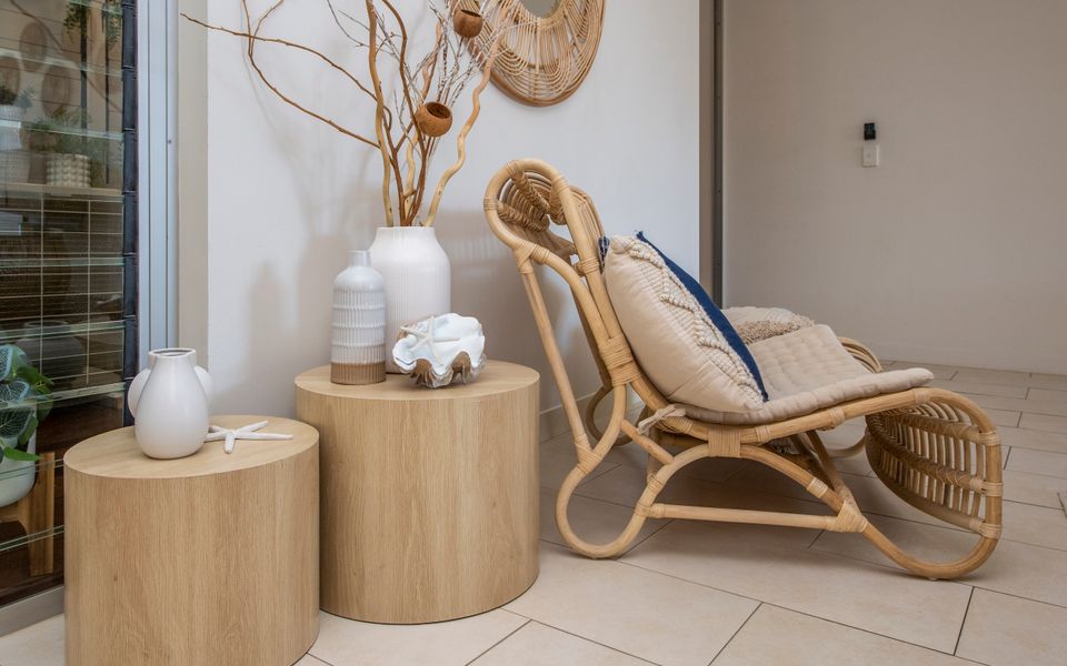 Sitting seaside in style