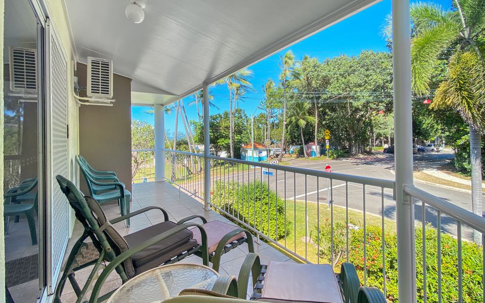 View from main bedroom balcony