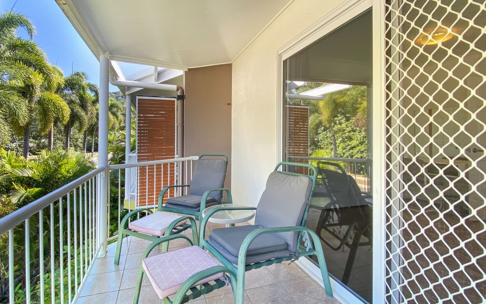 View from main bedroom balcony