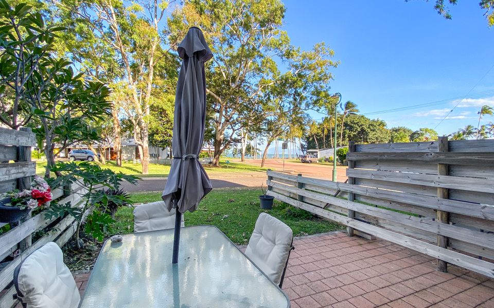 Front of property - water views