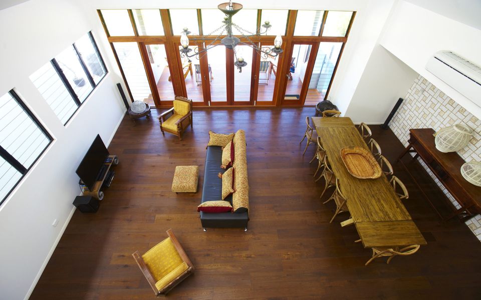 Beached on Magnetic - Living Area Aerial View