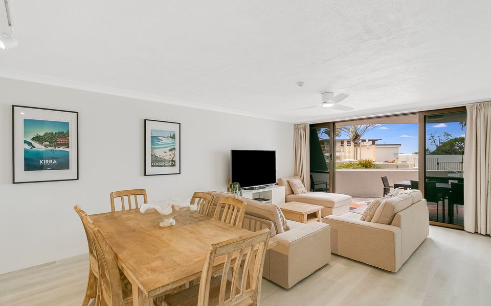 San Simeon 4 – Ground Floor, Absolute Beachfront Tugun – Min. 3 night stays!