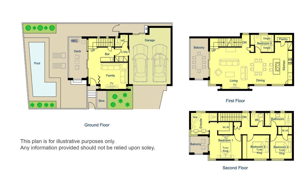 Palm Salt – Pet Friendly Beachside Villa in Palm Beach – Linen Provided – Min. 3 Night Stays!