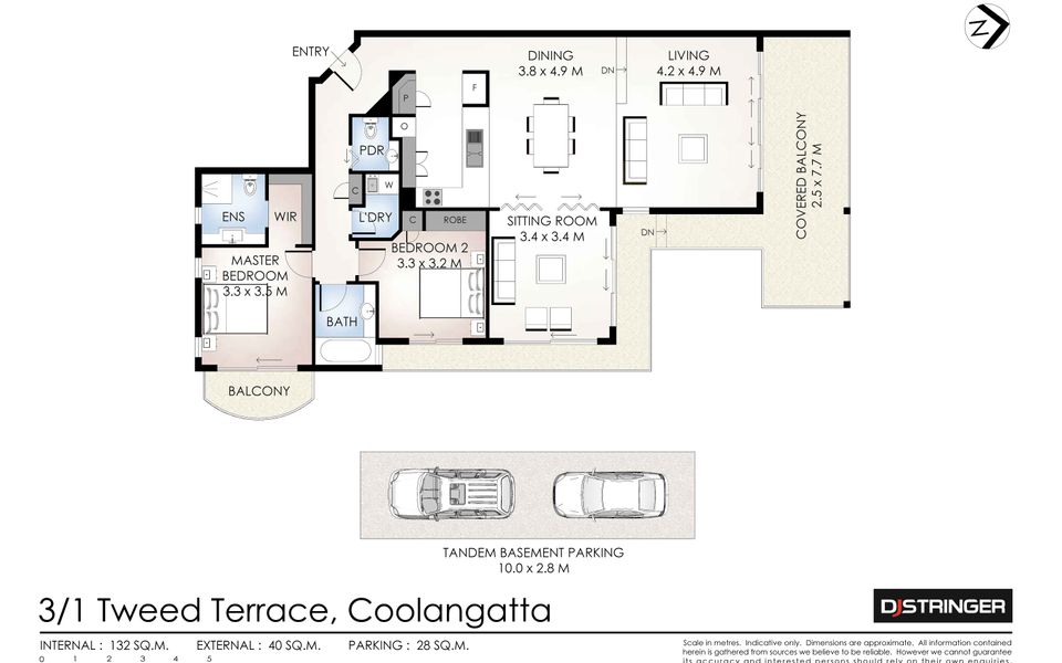 Orion 3 – Beachfront Rainbow Bay / Snapper Rocks/ Coolangatta Luxury – Linen Provided – Min. 3 Night Stays