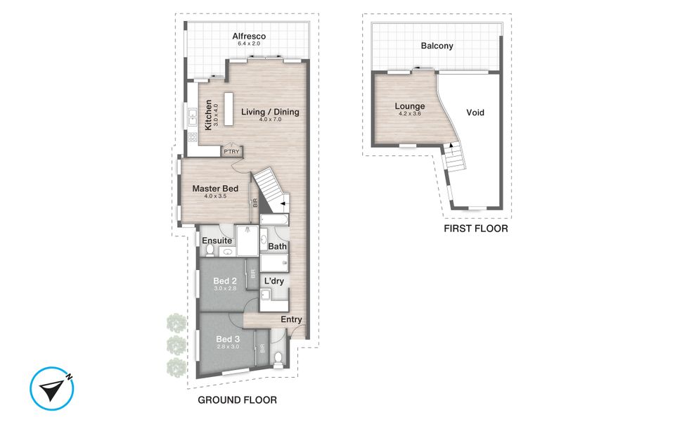 Bayswater 13 – Beachside Tugun Penthouse Apartment – Min. 3 Night Stays – Linen Provided