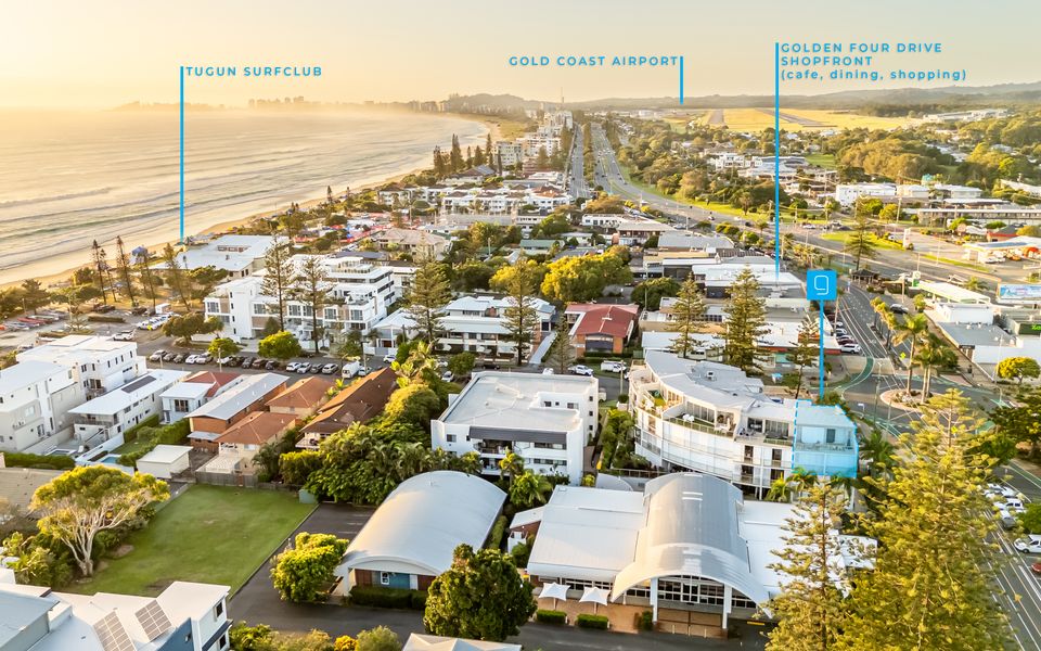 Bayswater 13 – Beachside Tugun Penthouse Apartment – Min. 3 Night Stays – Linen Provided