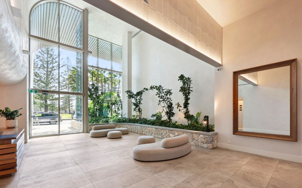 Miles at Kirra Point 604 – Luxury on Kirra Beachfront – Linen Provided – Min. 3 Night Stays