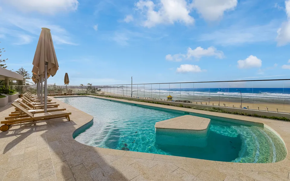 Miles at Kirra Point 204 – Luxury on Kirra Beachfront – Linen Provided – Min. 3 Night Stays!