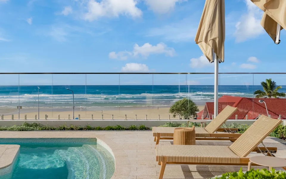 Miles at Kirra Point 204 – Luxury on Kirra Beachfront – Linen Provided – Min. 3 Night Stays!