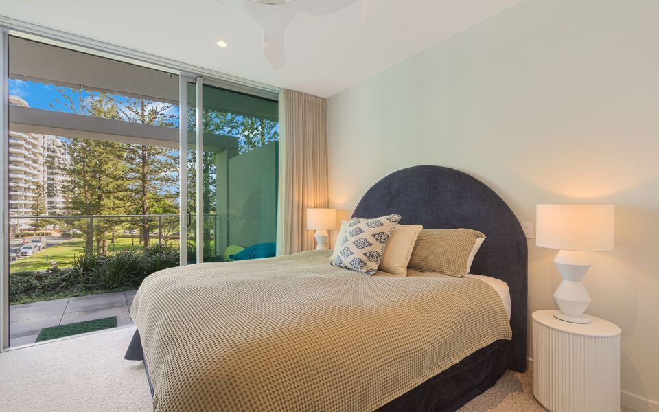 Miles at Kirra Point 204 – Luxury on Kirra Beachfront – Linen Provided – Min. 3 Night Stays!