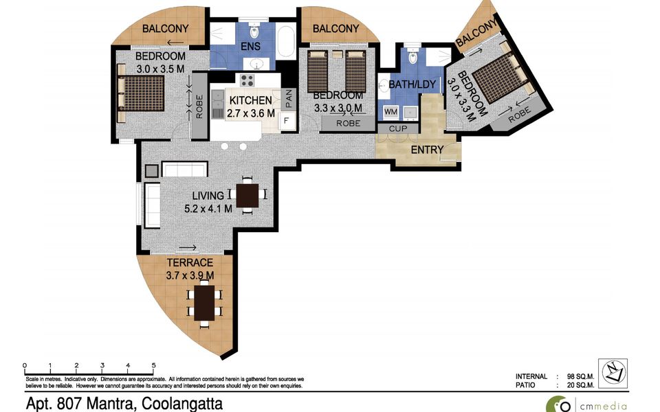 Calypso Tower Unit 807